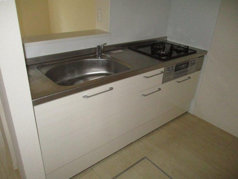 明石市大久保町大窪のアパートのキッチン