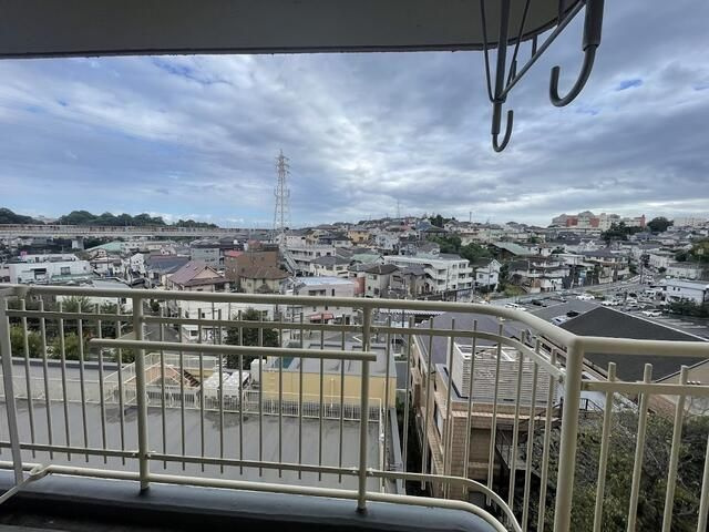 横浜パークタウンＩ棟の展望