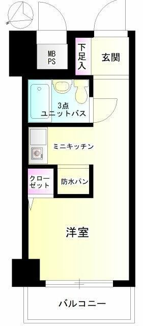 ライオンズマンション磯子第３の間取り
