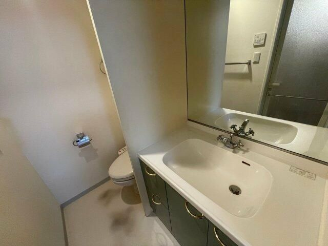 ファミール表参道ベルファース の洗面所