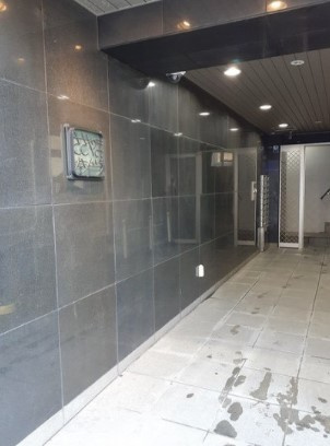 笹山ハイツのエントランス