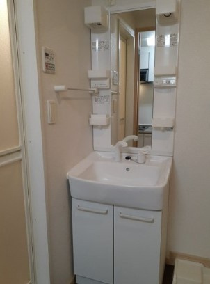 笹山ハイツの洗面所