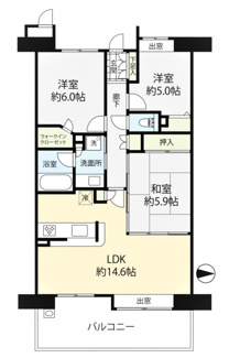 【間取り】 | オーベル花小金井 | オーベル花小金井