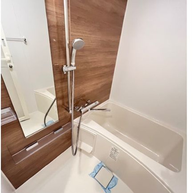 【浴室】 | ONE ROOF RESIDENCE ASAKUSABASHI | 落ち着いた空間のお風呂です