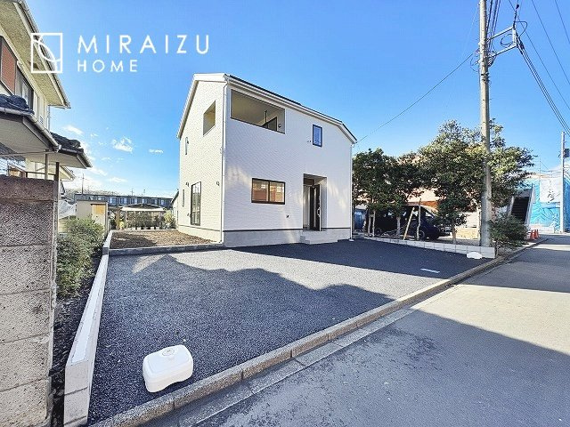 【完成予想図】 | ※イメージ　青く澄み渡った綺麗な空と、陽の光をたっぷりと受ける、そんな新築住宅で新生活をスタートしてみませんか？見学・ご相談等、ミライズホーム(株)までお気軽にご連絡下さい。