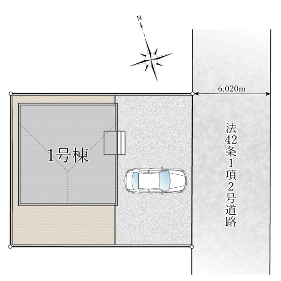 【区画図】 | ご家族様のプライベート空間が確保できる素敵な間取りです。また敷地ゆったりですので、おうち時間を楽しむのにもぴったりですね♪