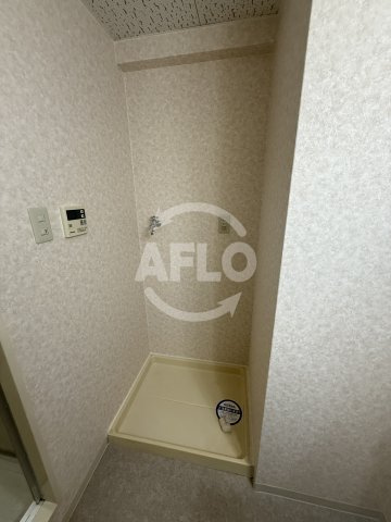 ヴィラシャトーの洗面所|ヴィラシャトー　室内洗濯機置場