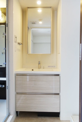 【洗面所】 | パークアクシス南青山七丁目 | ※写真は同タイプ住戸です。