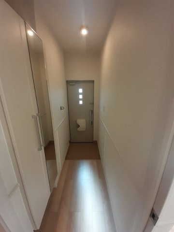 ミニョン　ヴィラ　野寺道Ⅱの玄関|シンプルで使いやすい玄関です