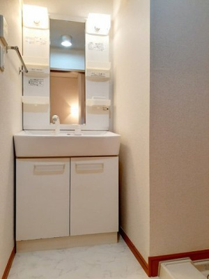 【洗面所】 | シャルム　ドミールＡ