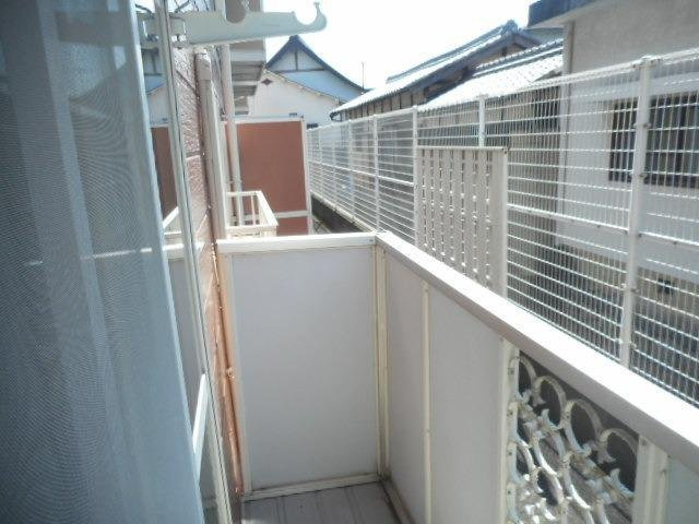 サンメゾン（Ⅰ）のバルコニー