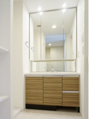 【独立洗面台】 | LUPINUS COURT | 使いやすい独立洗面台です