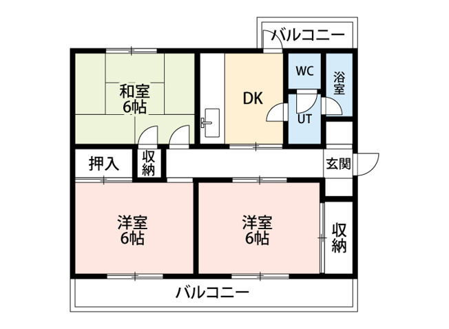 【間取り】 | 星野マンション