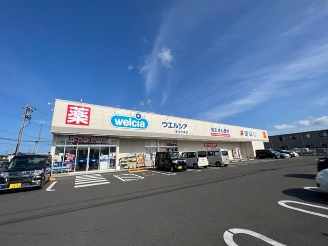 【周辺】 | プラシードＳＫⅢ | ウェルシア岩沼中央店まで1100m