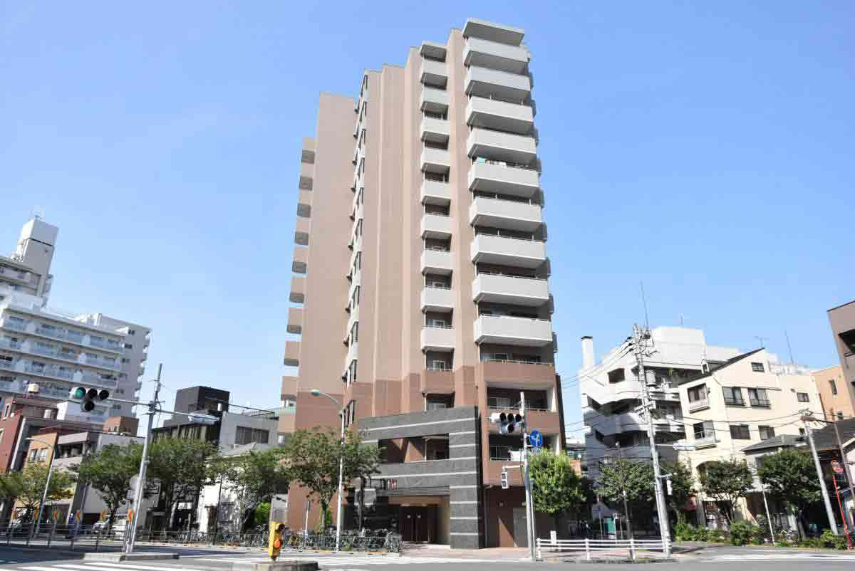 クレストフォルム浅草ブライトコートの外観