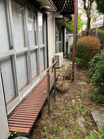 狭山戸建の庭