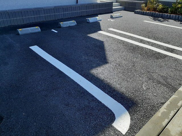 ジェルメＭの駐車場|駐車場完備です