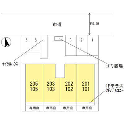 【区画図】 | コンフォール浅香