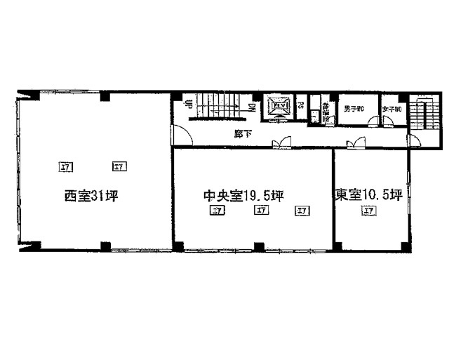 三豊ビル（サンポウビル）の間取り