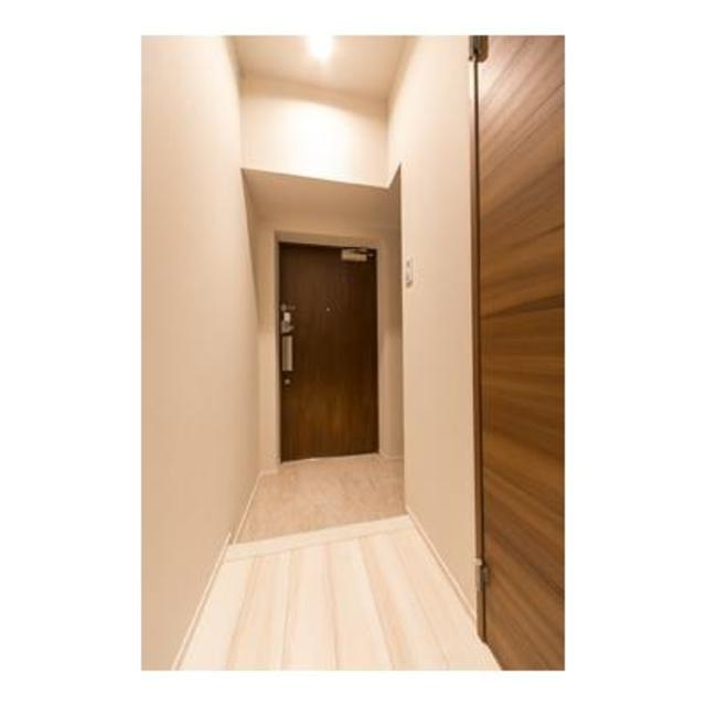 ＨＩＧＡＳＨＩＫＯＭＡＴＳＵＧＡＷＡ　ＡＰＡＲＴＭＥＮＴの玄関|※写真は同タイプ住戸です。