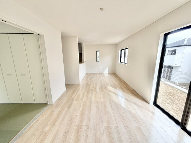 【仲介手数料無料／大治町】大治町八ツ屋第3　クレイドルガーデン　新築戸建　1号棟の居間・リビング