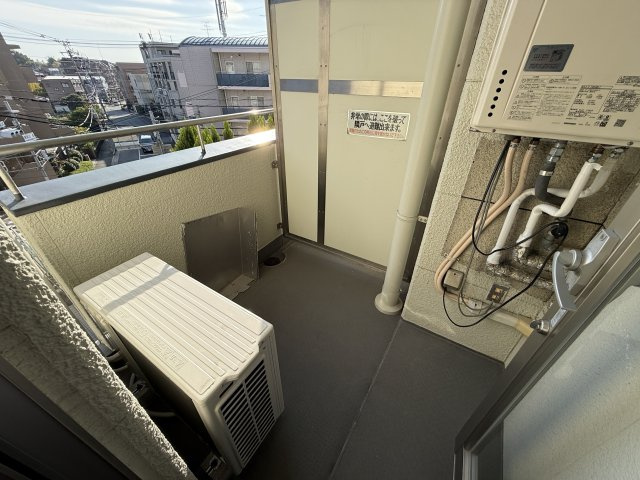 ハイボーン緑地公園のバルコニー