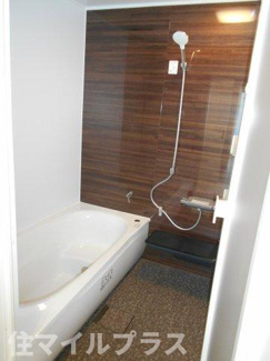 【浴室】 | 本宮市高木新築一戸建て4棟 | きれいなお風呂です