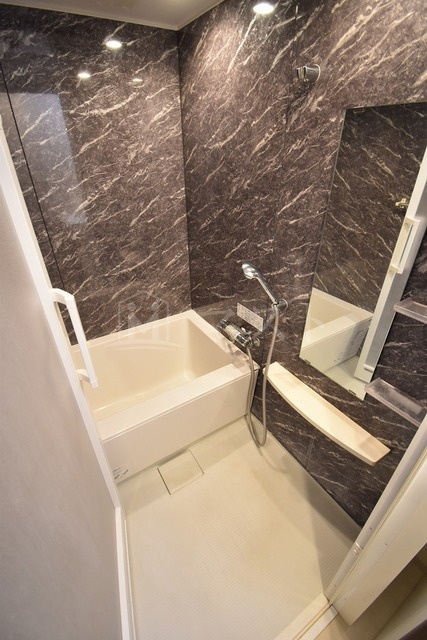 大阪市中央区博労町１丁目の賃貸マンションの浴室