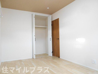 【洋室】 | 本宮市高木新築一戸建て4棟 | コンパクトで使いやすい洋室です