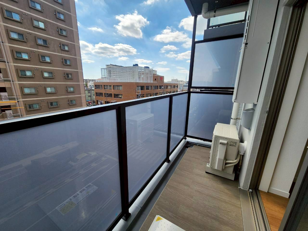 ARCOBALENO KANAMACHIⅡのバルコニー