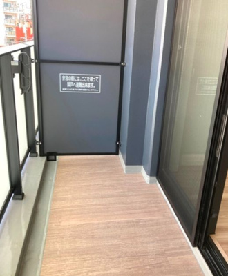 【バルコニー】 | パークアクシス門前仲町テラス | 広々としたバルコニーです