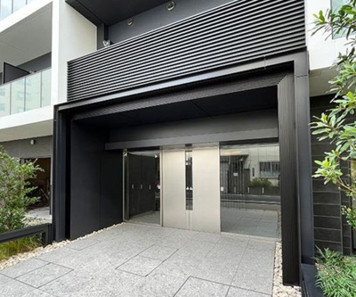 【エントランス】 | パークアクシス門前仲町テラス | ゆとりのあるエントランスです