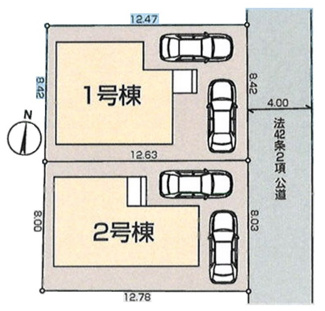 【区画図】 | 西東京市緑町　全2棟　2号棟 | 西東京市緑町　全2棟　2号棟