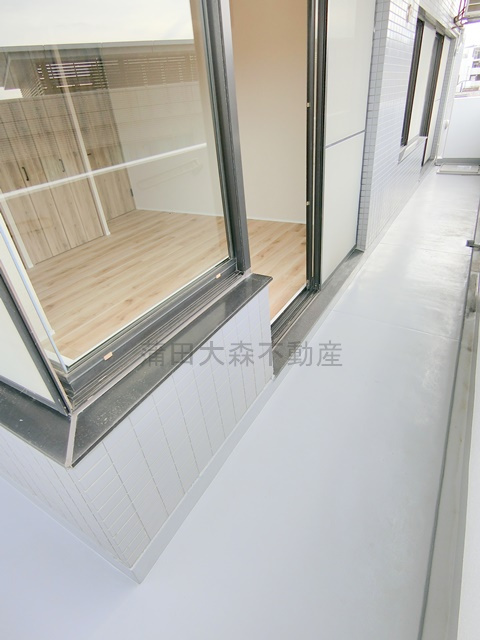 インプルーブ西馬込のバルコニー|2面バルコニー