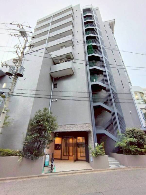 インプルーブ西馬込の外観|1991年1月築　RC鉄筋コンクリート造地上11階建て総戸数26戸の人気賃貸
東京都大田区西馬込1丁目　都営浅草線西馬込駅徒歩5分