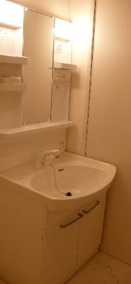 【独立洗面台】 | グランディール浅草 | 独立洗面台あり、毎朝おしゃれに忙しい女性の方におすすめです