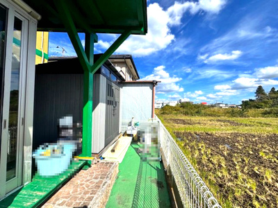 【前面道路含む現地写真】 | 山武市姫島　中古戸建