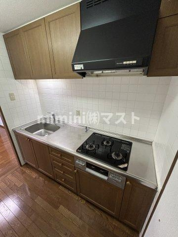 ペルル西長堀のキッチン