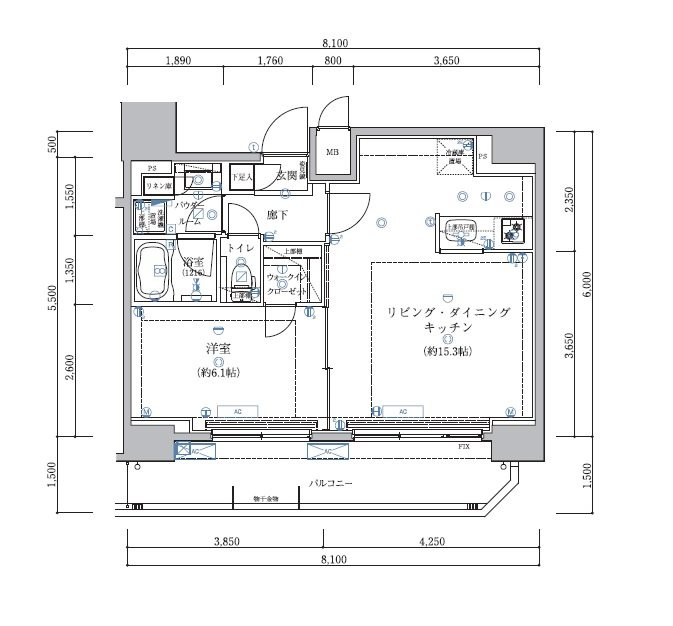アルテシモ グラードの間取り