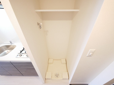 【設備】 | ファステート大阪城東グリッジ | 洗濯機置き場です