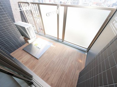 【バルコニー】 | ファステート大阪城東グリッジ | 開放的で明るい空間を演出してくれるバルコニーです