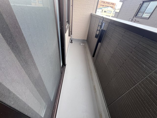 メゾン　ド　ソルテB棟のバルコニー