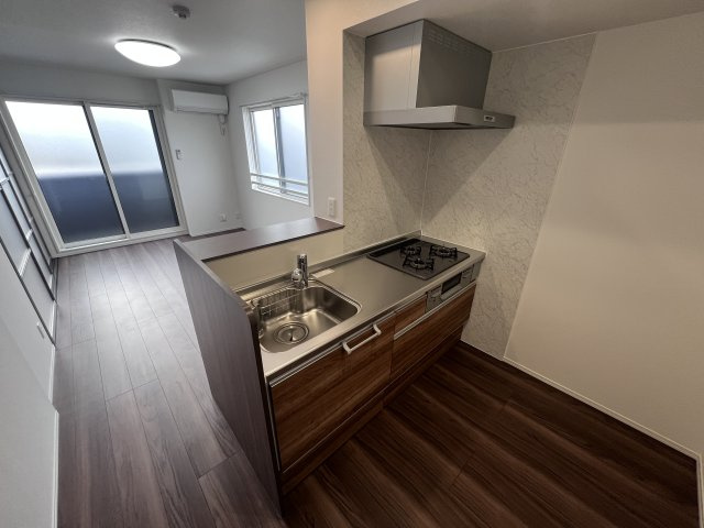 メゾン　ド　ソルテB棟のキッチン