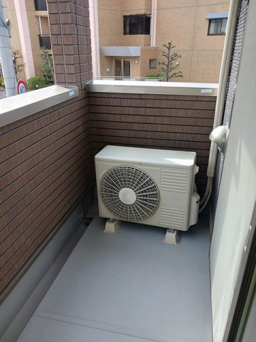 ヒルサイドウエガハラのバルコニー