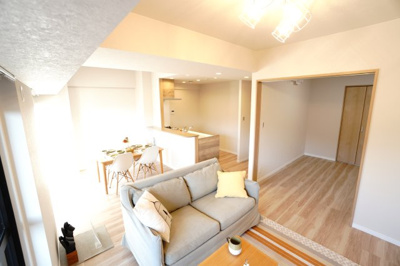 【居間・リビング】 | 【上質リノベ】ヴューシティ矢野 | 室内（2025年12月9日10：00頃）撮影