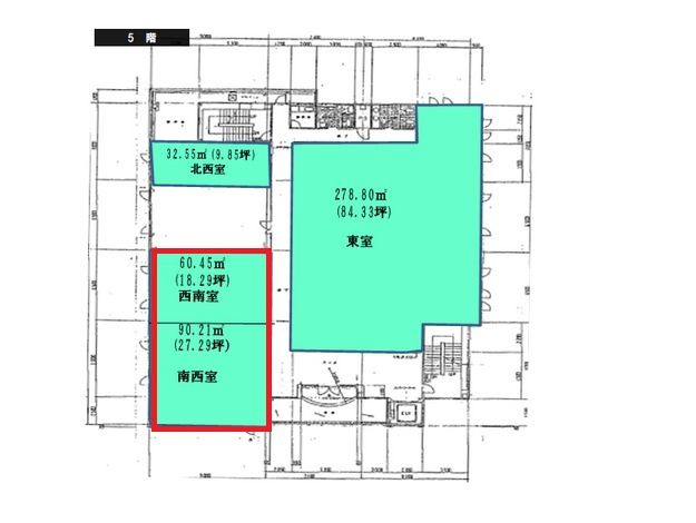 大津市真野１丁目の店舗一部の間取り