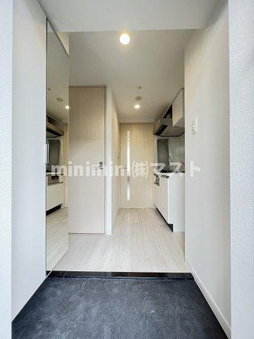 ソルテラスNAMBAサウスフィールの玄関