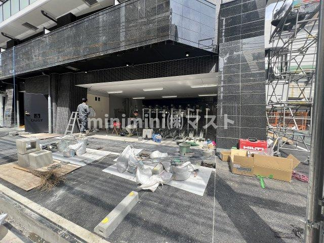 ソルテラスNAMBAサウスフィールのロビー