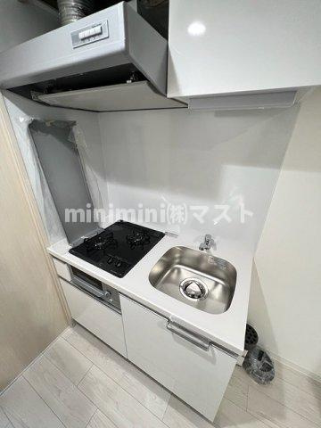 ソルテラスNAMBAサウスフィールのキッチン