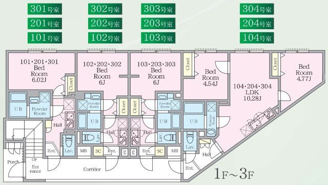 エルファーロ笹塚Ⅲのその他共用部分